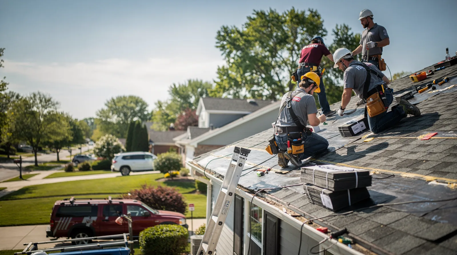 Roof Repair in Le Mars, IA around you